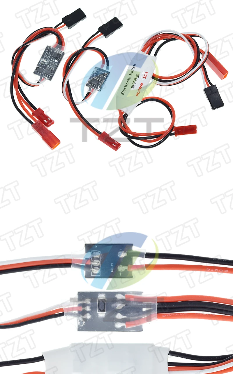 2-20A Hochstrom-Fernbedienungs-Elektronikschalter 3-30V für Luftfahrtmodelle, Pflanzenschutz, RC-Drohnen, Wasserpumpen, PWM-Signalsteuerung – Detail 6