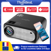 ThundeaL Full HD Projector 1080P WiFi LED Video Proyector TD97 Home Theater Android TD97W 4K Projector Movie Home Cinema Beamer