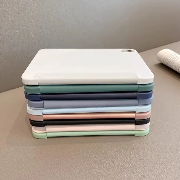 

Ultra Thin Leather Case For Samsung Galaxy Tab S10 Plus 12.4 S10+ S9 FE Plus A9 S8 S7 FE A8 S6 Lite Trifold Stand Smart Case