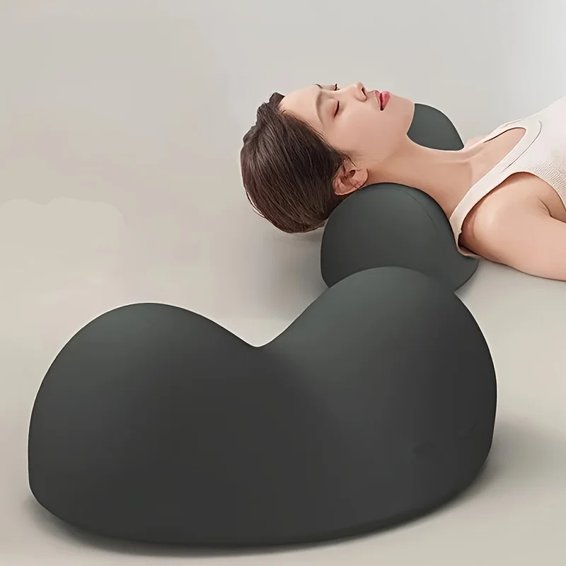 Oreiller cervical ergonomique pour le soutien du sommeil et l'alignement de la colonne vertébrale, lavable en machine, pour adultes, à utiliser dans la chambre à coucher