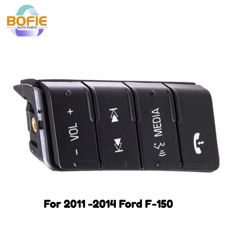 

OEM AL3Z9C888CA AL3Z-9C888-CA Кнопка переключения аудио управления на руле, правая сторона, подходит для Ford F-150 2011-2014