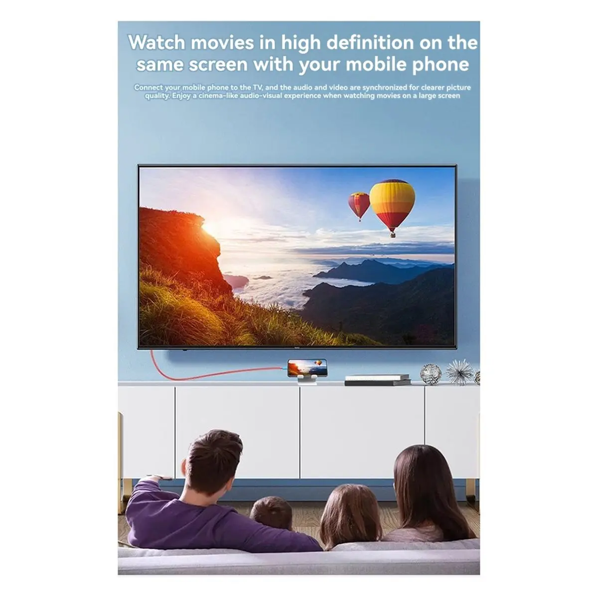 من أجل Switch2/1 Type C إلى - كابل متوافق للعبة HDTV 4K 1080P 60hz متوافق مع الهاتف المحمول والكمبيوتر المحمول #5