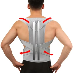 Adjustable Posture Corrector Lumbar Back Support Brace Breathable Deportment Corset for Spine Back Stretcher Orthopedic Back