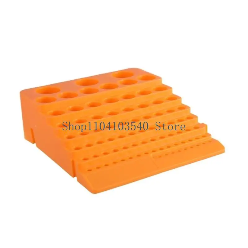 02DC Drill Bit and Milling Cutter Holder Case, Waterproof and Shockproof Storage Case for Tool
