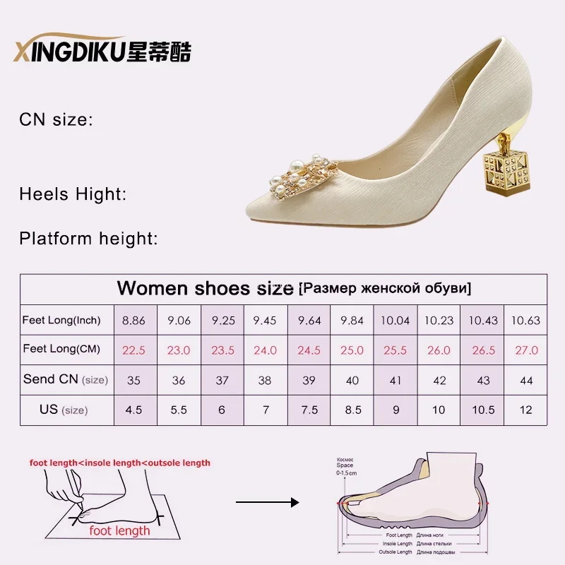 High Heels Women\'s Rhinestone Luxury Brand Designer Shoes 2023 New Pointed Toe Strange Style Sexy Wedding Shoes Summer Pumps