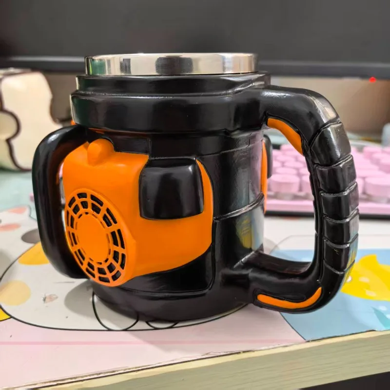 Aesthetic 304 Stainless Steel Chainsaw Mug - Coffee Cup