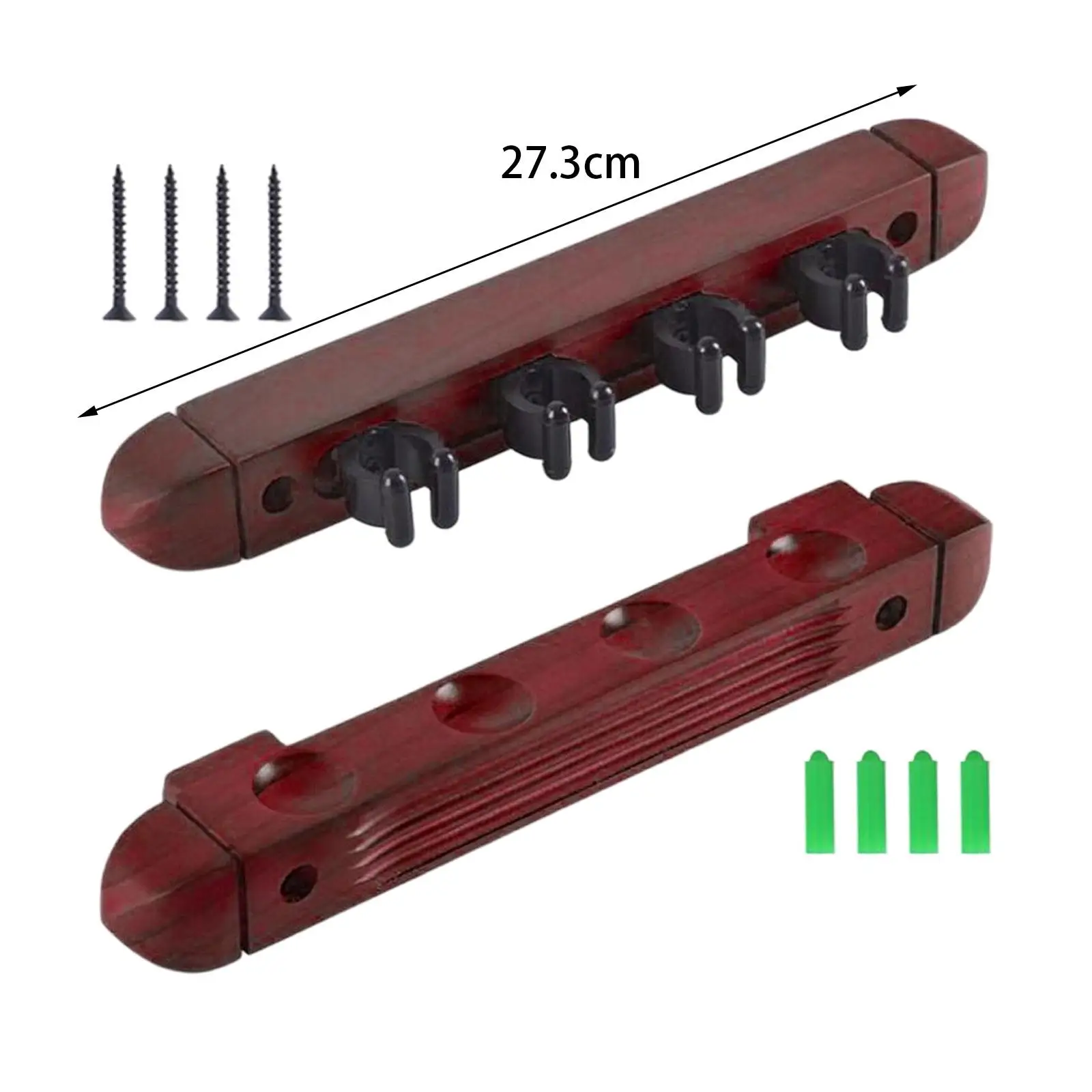 당구 큐 랙 당구 큐 레스트 큐 클립, 나무 스탠드 보관 스틱