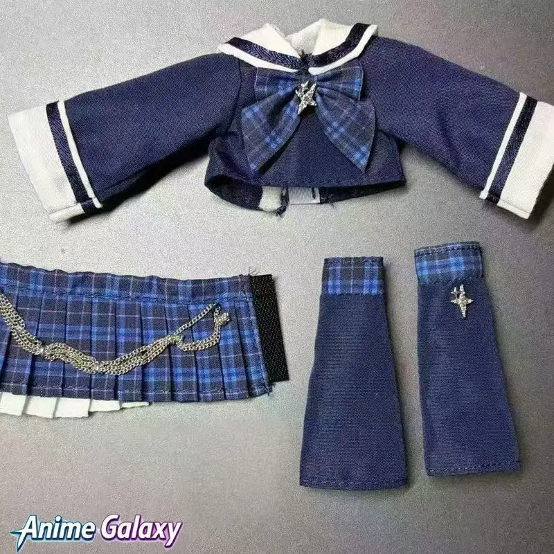 mitian-1-12-bjd-人形服オーロラネイビーチェック柄セーラー服金属チェーン装飾付き-12-ポイント-bjd-人形大人のコレクション用