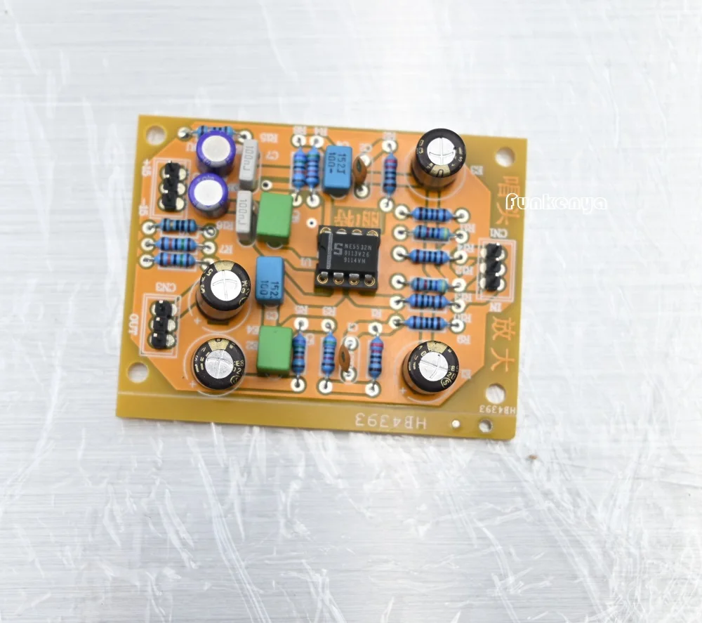 IC فونو مكبر للصوت اللوحة النهائية مم ينطبق على مكافحة RIAA Net DIY Amp YBA Preamp