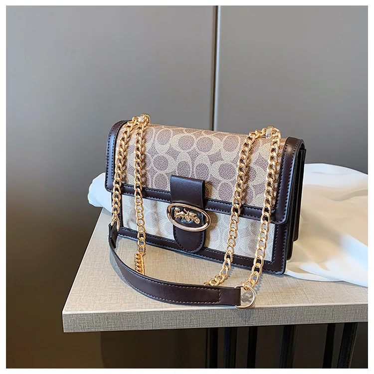 

Women's New Arrival Niche Design Chain Bag - High-End Texture Luxury-Inspired Versatile Elegant Work Shoulder Crossbody