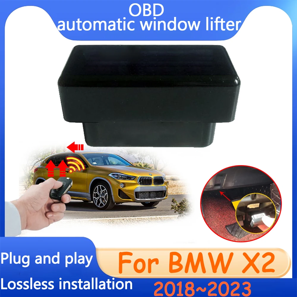 

Window Lifting For BMW X2 F39 2018 2019 2020 2021 2022 2023 Car OBD Tuning Automatic Close Sunroof Modification Auto Accessories