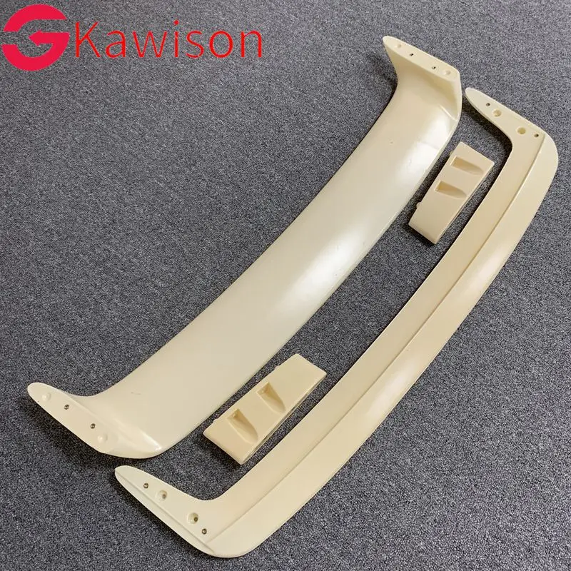 For BMW E36 M3 spoiler 1990-2000 BMW M3 series spoiler with light ABS plastic materail unpainted spoiler for BMW E36 M3 Spoiler