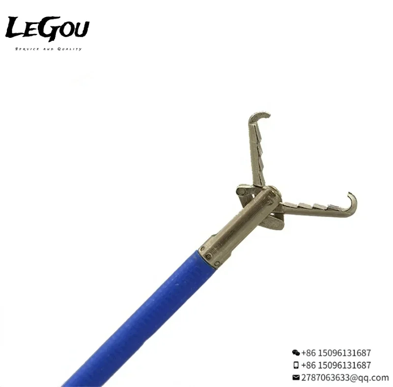 Instrumento Endoscópio Descartável de 18 23 mm Nasofaringoscópio Gastroscópio Pinça de Apreensão de Broncoscópio