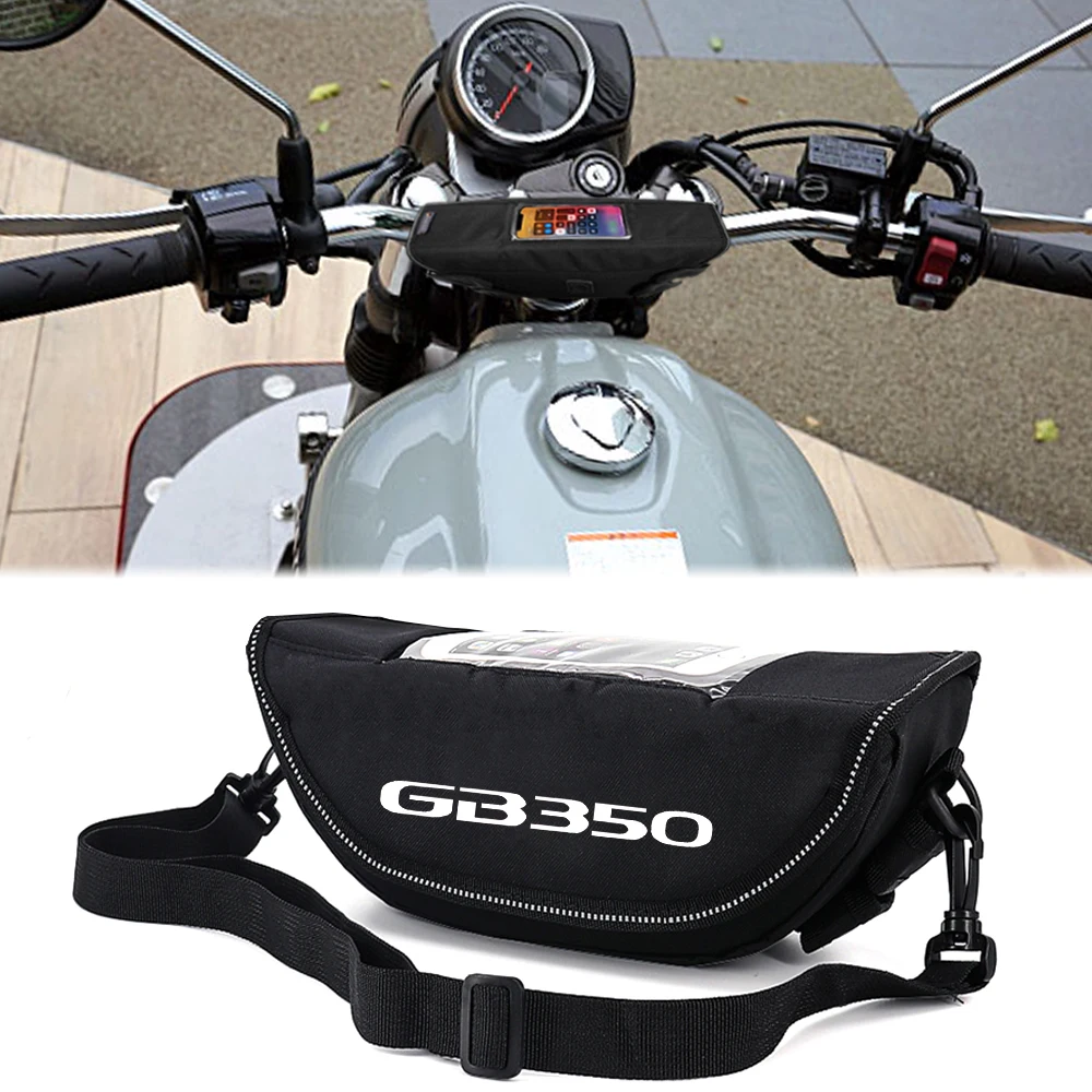 

For HONDA GB350S GB350 Motorcycle accessory Waterproof And Dustproof Handlebar Storage Bag navigation bag