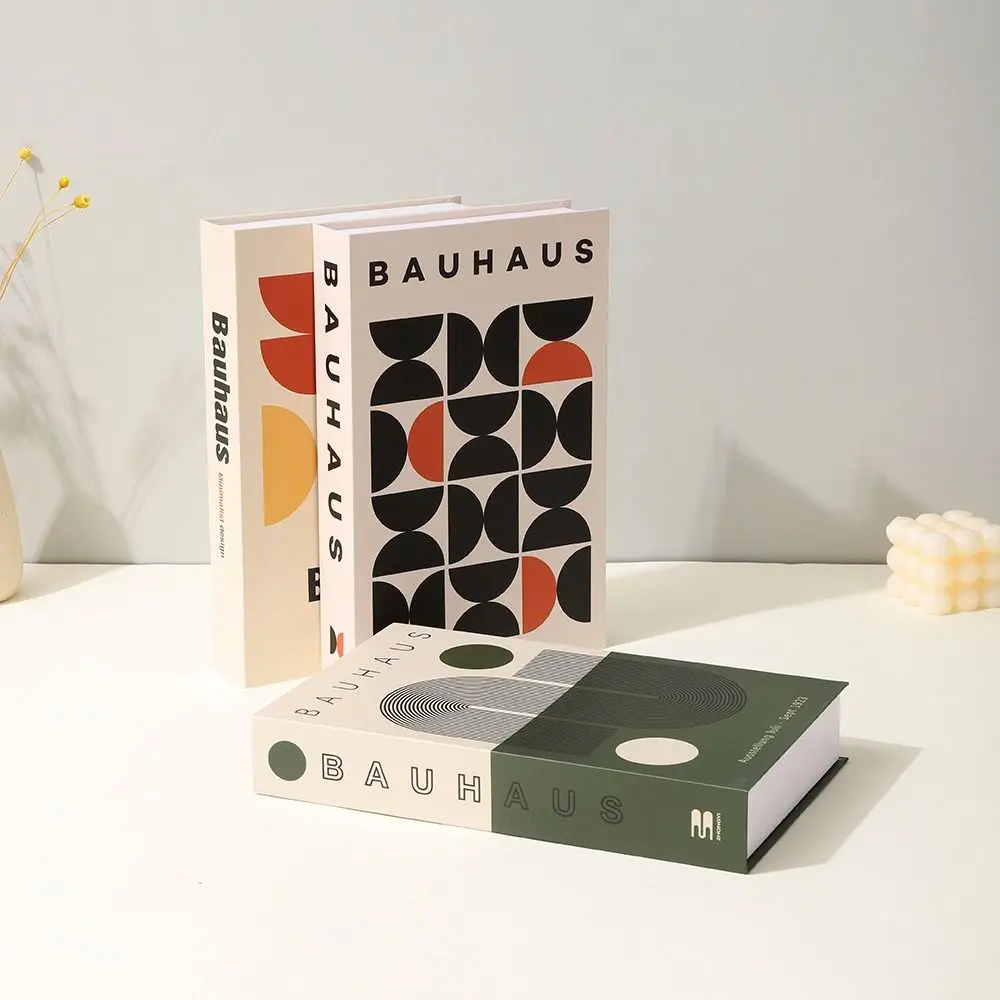 

Creative Paper Craft Graphic Simulated Books Luxury Artistic Fake Books Nordic Style Book Model Room Display