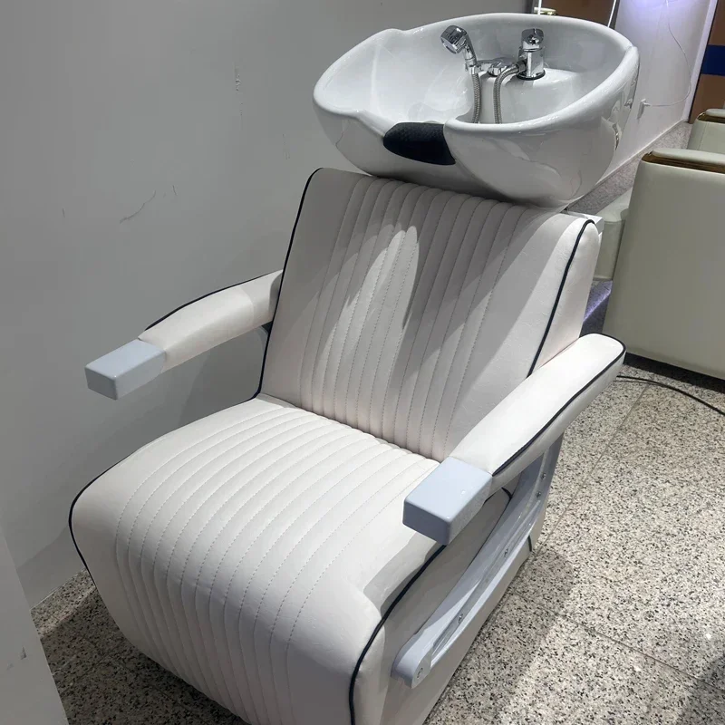 

Shampoo Chair for Hair Salon Hairdressing Beauty Flush Shampoo Sitting Chair Punch Household