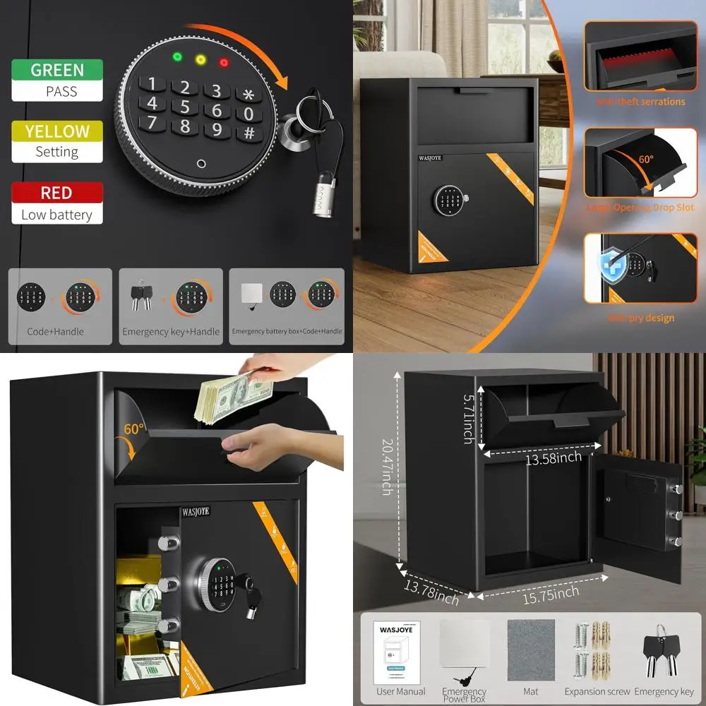 

Большой сейф-шкаф с цифровой клавиатурой, функцией защиты от кражи и сигнализации