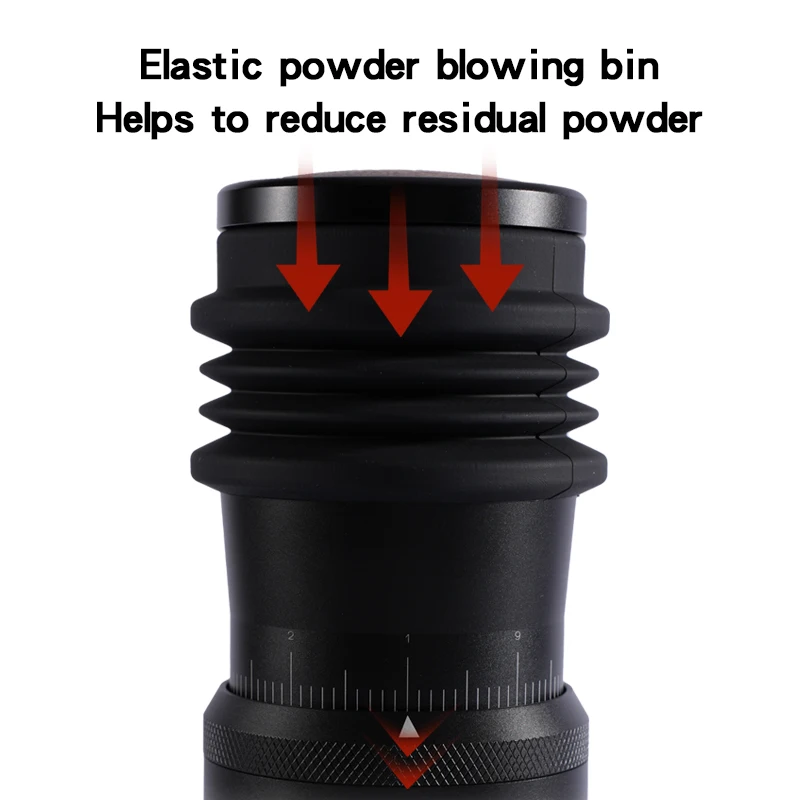 EG04 Electric Coffee Grinder 7-core 48mm Burr Stepless Adjustment Coffee Bean Grinder Coffee Miller for Espresso Filte