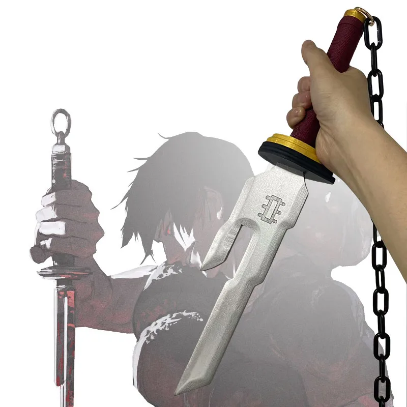 18in/46cm Fushiguro Toji Katana Sword Jujutsu Kaisen Anime Cosplay Prop Toji Ninja Knife Real Size Japanses Katana Samurai Sword