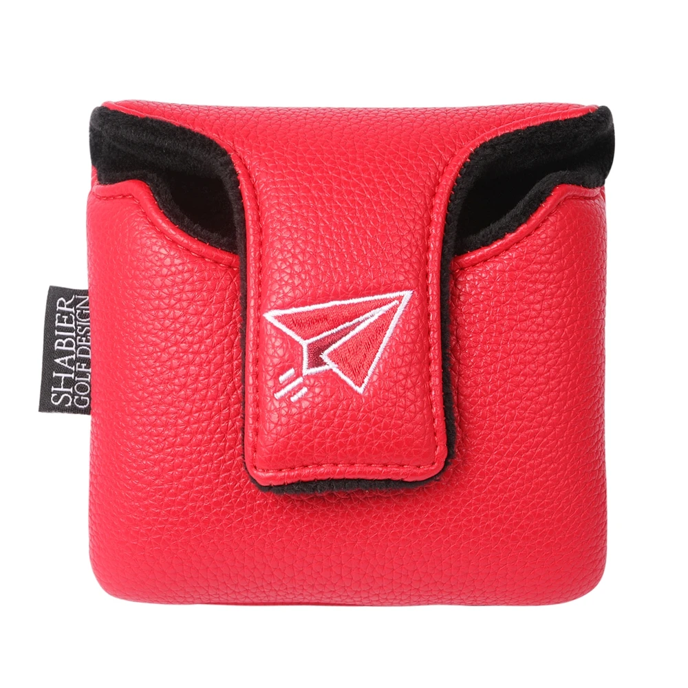 Remove Before Flight Square Mallet Putter Cover Golf Headcover for X Copper Tour Magnet Hot