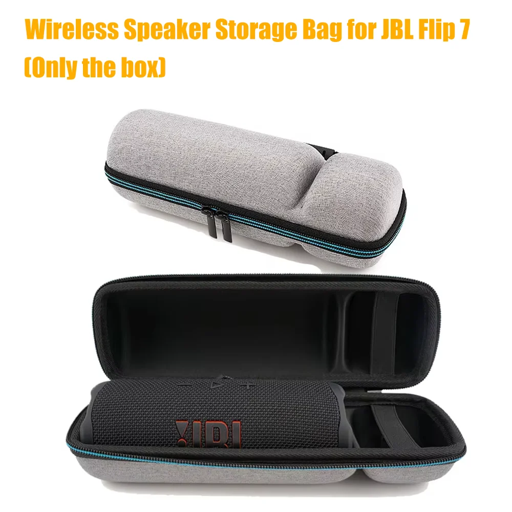 Harte Reisebox, schützende Aufbewahrungstasche für JBL Flip 7, kabellose Bluetooth-Lautsprecher-Abdeckung, Tragetasche, stoßfeste tragbare Tasche