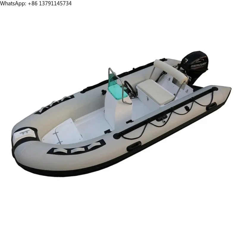 

Hot Sale Cheap Hull Tourist Rigid Fiberglass Rowing Rib Boat