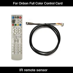 Supporto sensore remoto IR Onbon Scheda di controllo a colori BX-Y04 / BX-Y08 utilizzata per programmi di commutazione, regola la luminosità del display