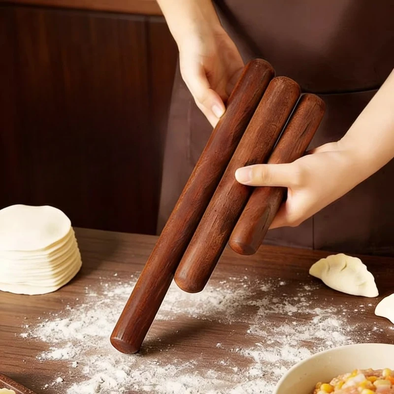 

LMM stick household food grade non-stick solid wood rolling noodle baking tool