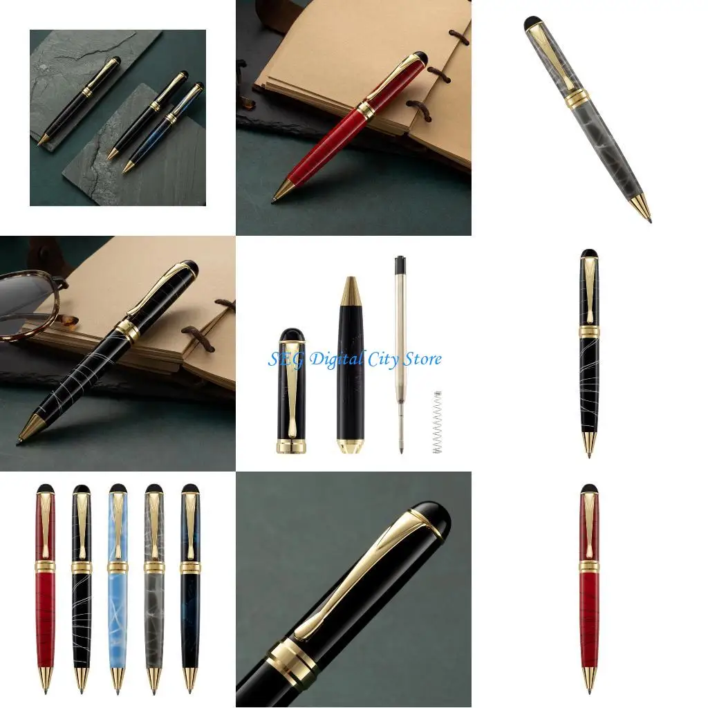 

U75B Permanent Metal Twist Action Cream Toner Pen Highlighting Bedlight Finish And Comfortable Not Slip Plan