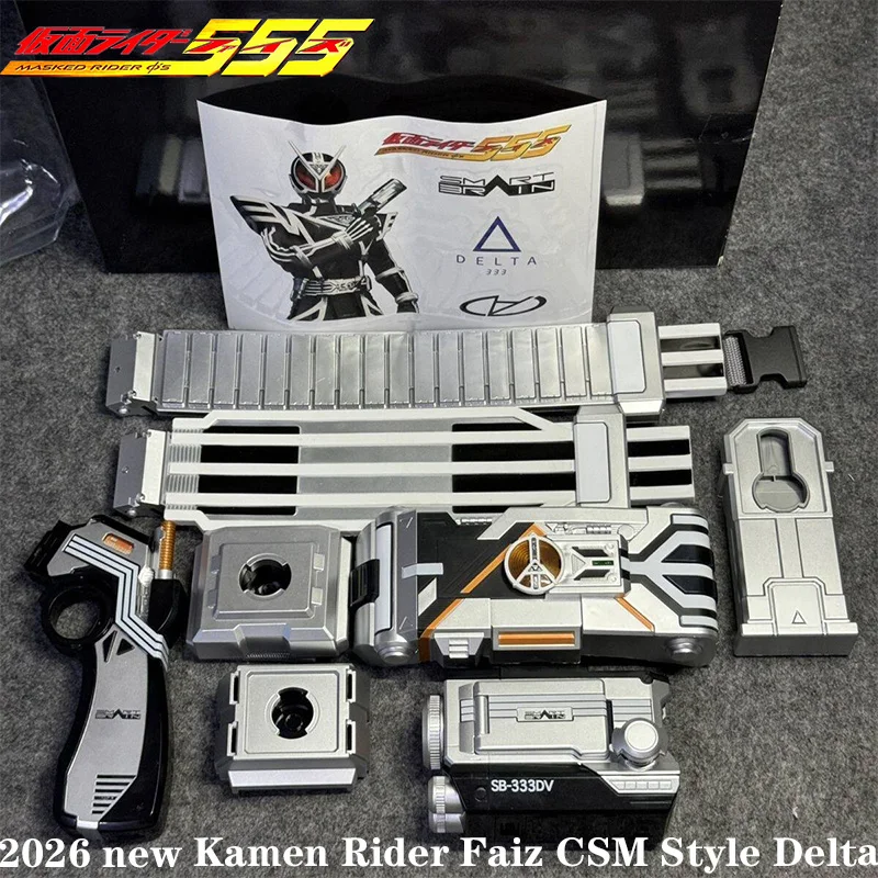 

2026 New Kamen Rider Faiz Delta Belt CSM Style Deluxe Edition Transformation Belt for Kids Role Play Anime Collectible Toys Gift