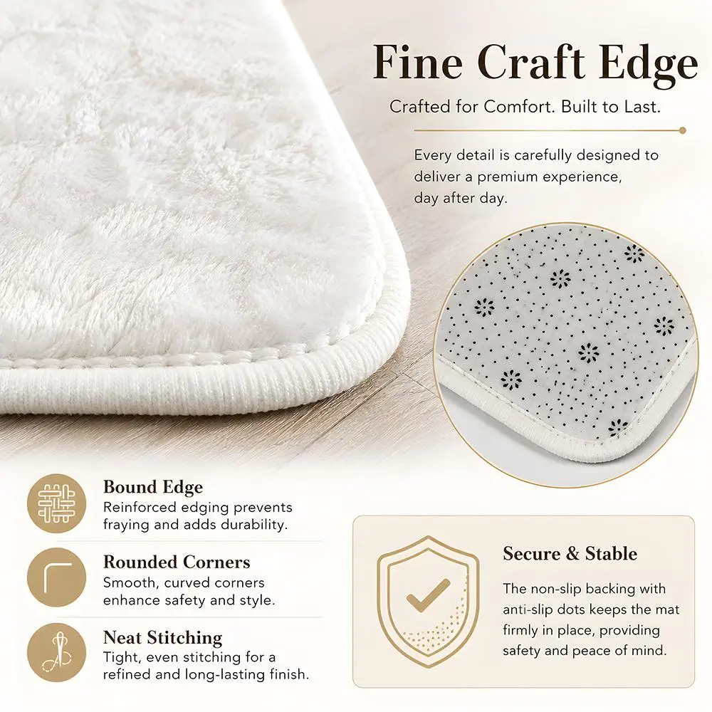 Beach Holiday Skeleton Floor Mat Soft Flannel Rug Non Slip Washable Quick Dry Door Mat for Bathroom Kitchen Bedroom Home 6