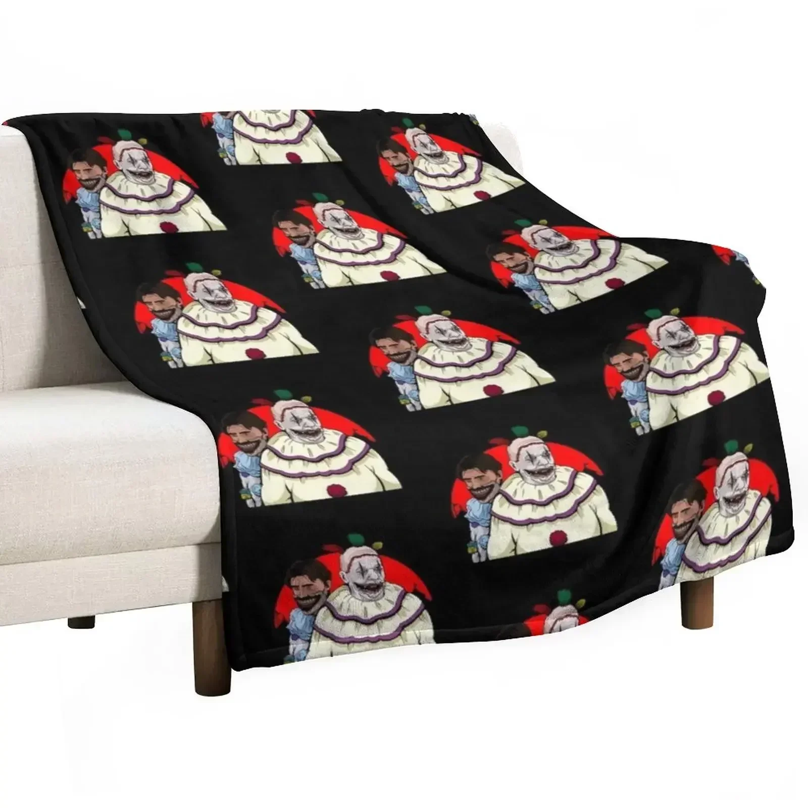 Freak Show Dandy & Twisty the Clown AHS Season 4 Throw Blanket for babies Loose Bed Large Blankets