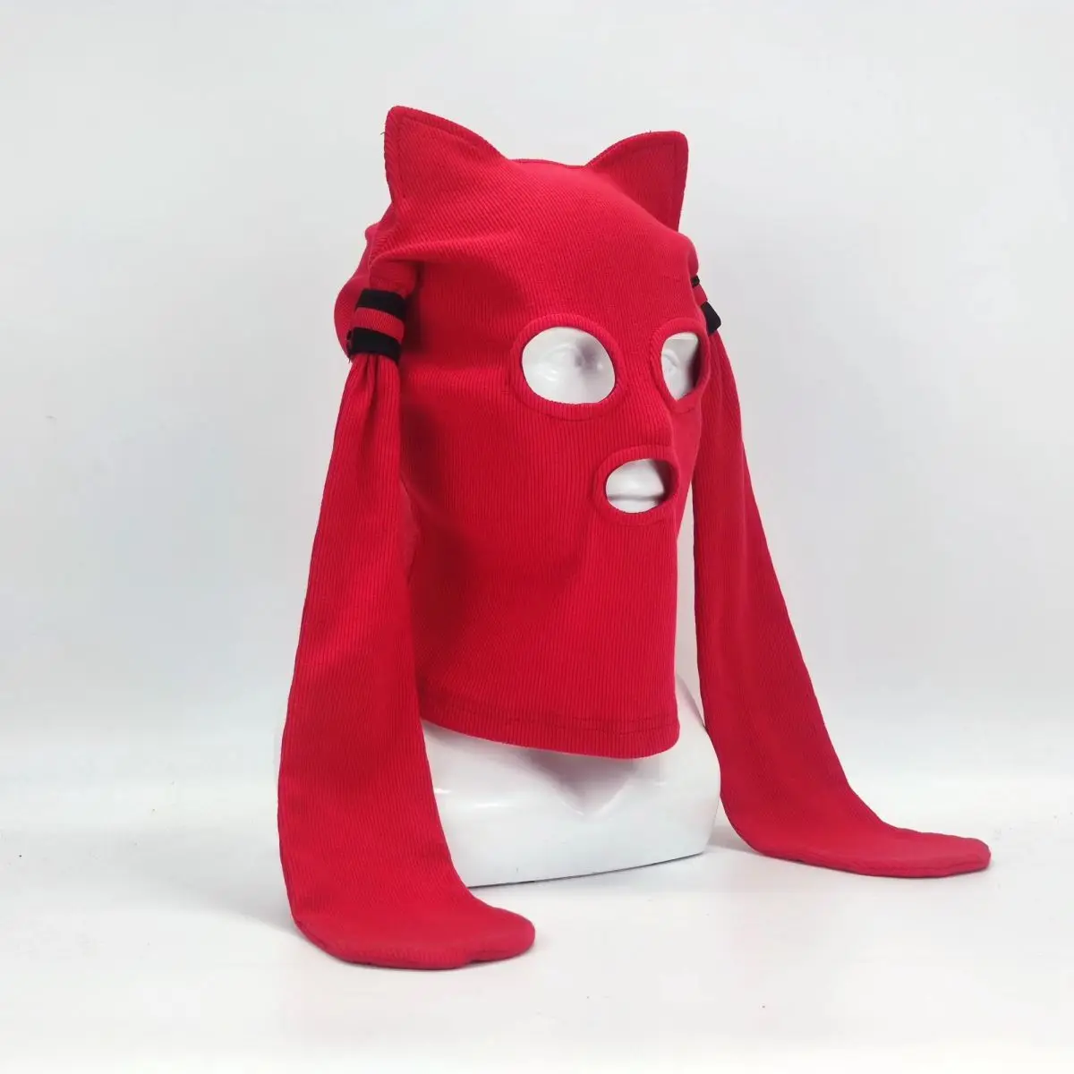 hatsune miku figure anime 2D headgear game hat cute kawaii decorative style essential mask warm cosplay lady birthday gift