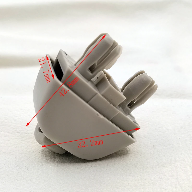 For Vw Polo 2010-2015 New Gray Sun Visor Support Retainer Clip 6RD857561