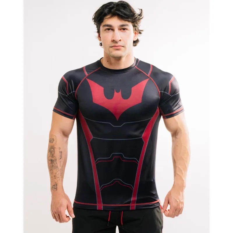 Movie Role-playing Costume,Batman Training Suit,soft and Comfortable Fabric,body Shaping,maximum Size 6XL,tight Fitting Clothing