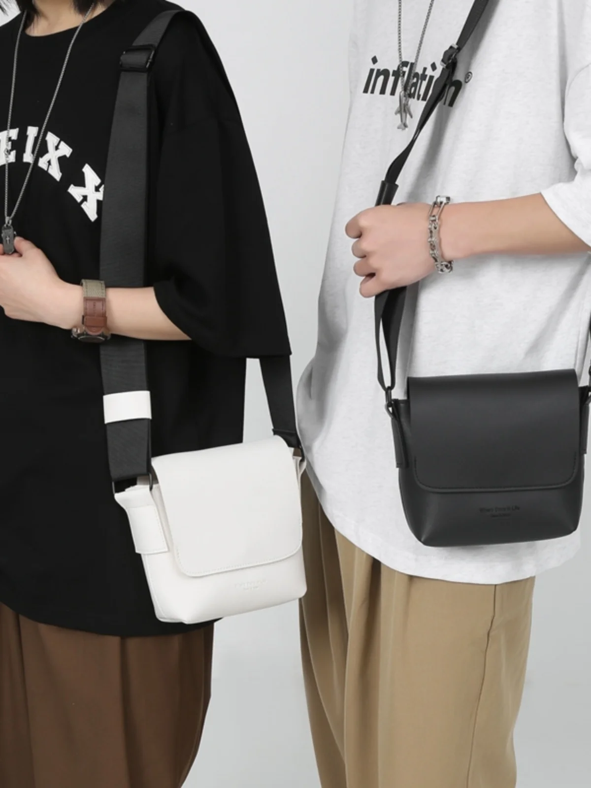 

Casual ex Spor Crossbody Bag Nylon Material Magnetic Bule Closure Soft oulder Strap for Young Men And Women