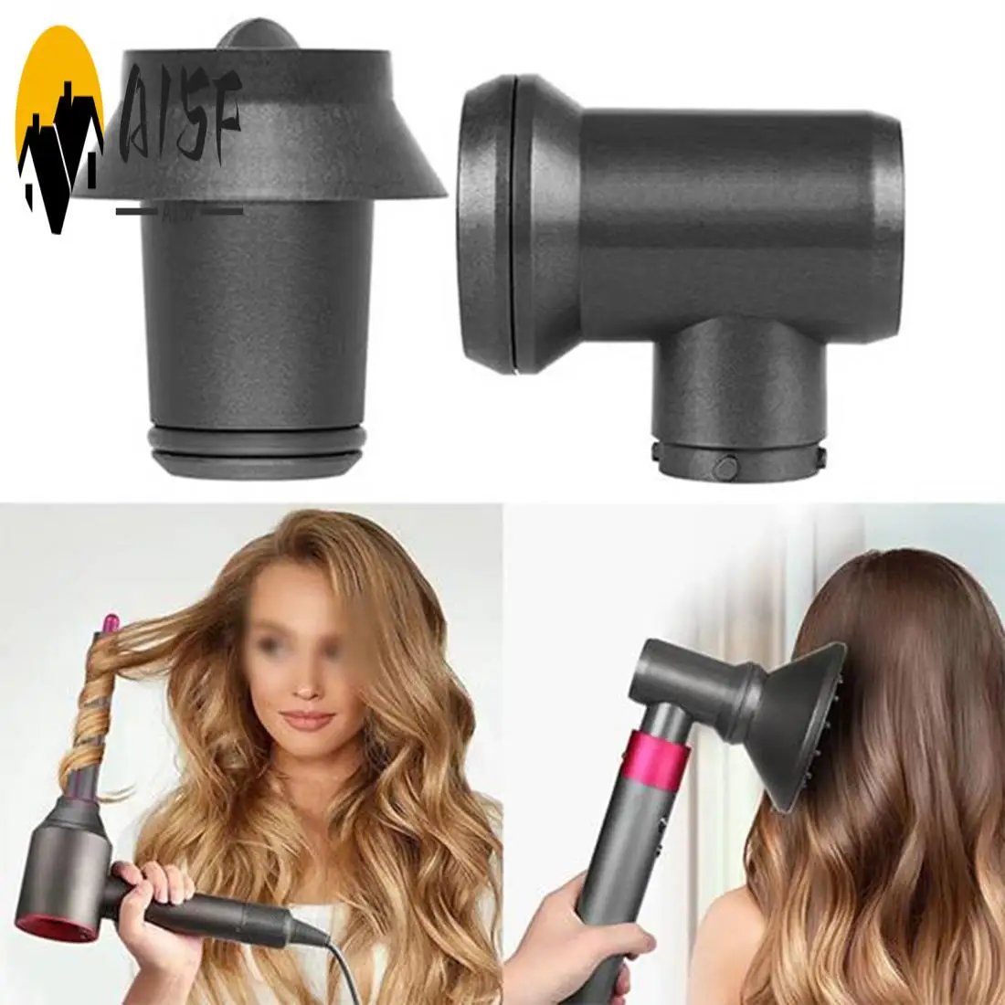 

A15F-Adapter For Dyson Hair Dryer For Airwrap Curling Iron To Share With Each Other Hair Care Hair Styling Design