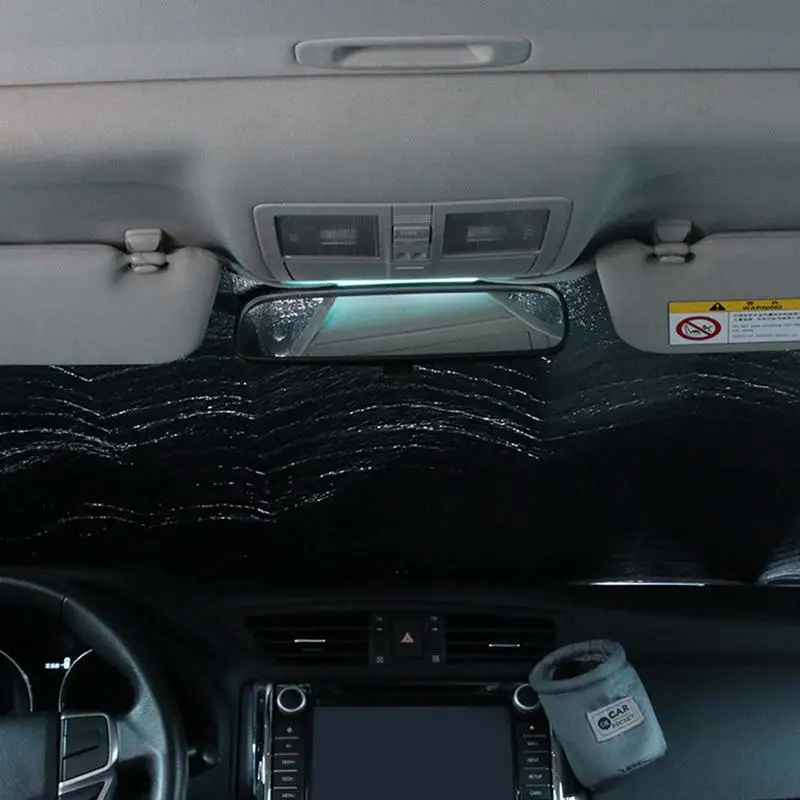 

Car Windscreen Sunshade Sun UV Blocker Cover For Front Window Foldable Automotive Interior Shield Keep Cool Accessories For