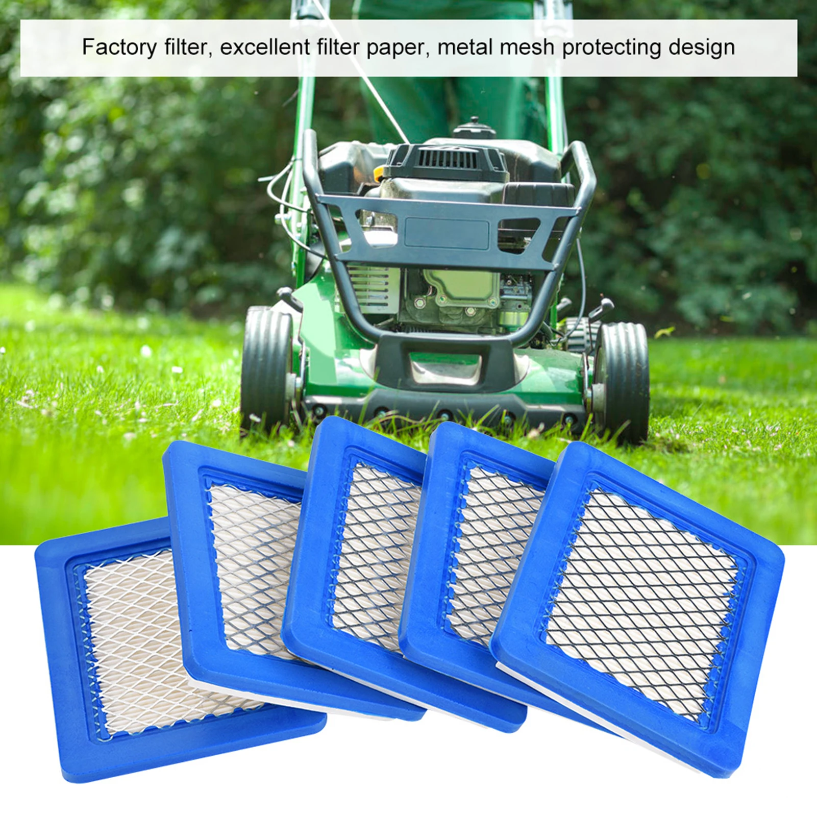 

ZK30 5pcs Air Filter for JOHN DEERE PT15853 for 491588 491588S 399959
