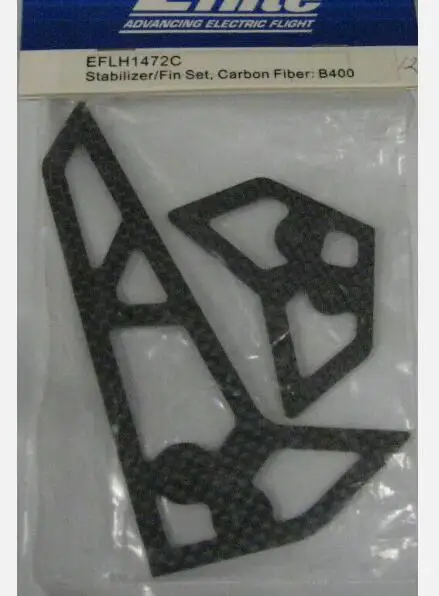E-flite Leitwerke, Carbon (Blade 400), EFLH1472C Набор хвостовых блоков STABILIZER/FIN для радиоуправляемого вертолета Blade 400 heli E-flite Leitwerke, Carbon (Blade 400), EFLH1472C Набор хвостовых блоков STABILIZER/FIN для радиоуправляемого вертолета Blade 400 heli