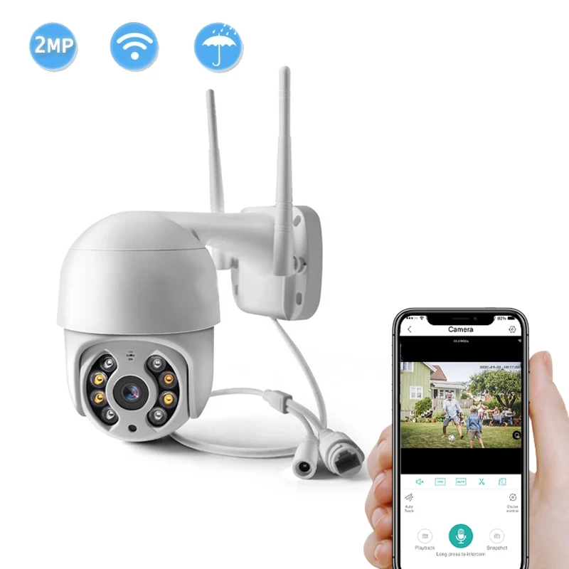 

ICSEE HD 3MP Outdoor Mini Camera CCTV Surveillance PTZ Speed Dome IP66 Waterproof Two Way Audio Smart Home Security Protection