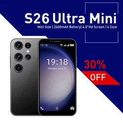 Nowy Mini S26 Ultra mini telefon 4.0 cal, 4GB + 128GB wersja globalna Google Play, smartfon Android 9.0 2600mAh envios gratis