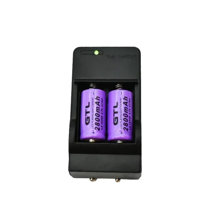 

НОВЫЙ аккумулятор CR123A 16340, 2800 мАч, 3,7 В, литий-ионный аккумулятор для светодиодных фонариков, путешествий, аварийных комплектов с низким саморазрядом