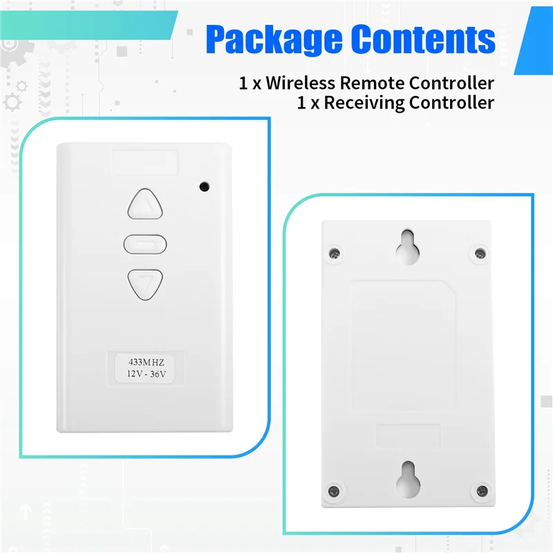 M07K-AC/DC 12V 24V 36V Motor Handmatige Controller Vooruit Achteruit Up Down Stop met Eindschakelaar
