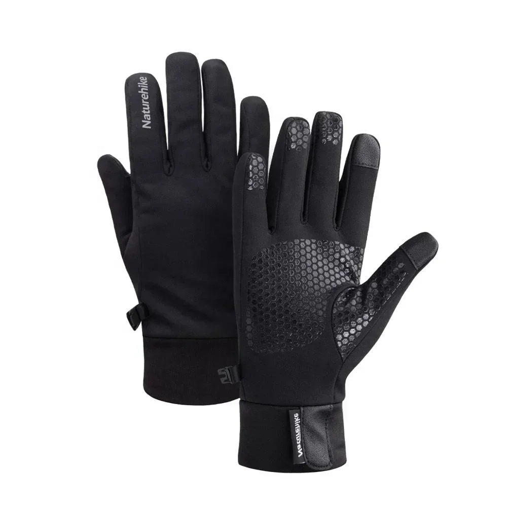 Naturehike Outdoor Hiking Sport Gloves Keeping Warm Soft Anti-slip Touch Screen Cycling Full Finger Gloves