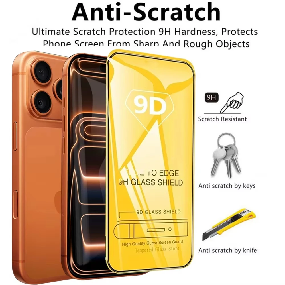 1-5PCS 9D Protective Glass For Xiaomi Poco M7 Pro X6 X7 X4 X3 Pro F6 F7 F5 F3 Pro M6 M5 M4 X4 NFC GT C55 C75 Screen Protector view 5