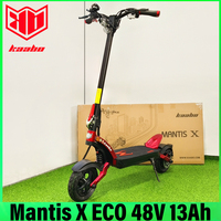 KAABO Mantis X Eco 48V13Ah Battery 500W Single Motor Max Range 55KM With NFC IPX7 10 Inch Tires Electric Scooter