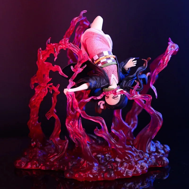 

Demon Slayer Gk Nezuko Kamado Blood Demon Art Special Effect Figure Model Collectible Desktop Ornament For Adult Anime Fans