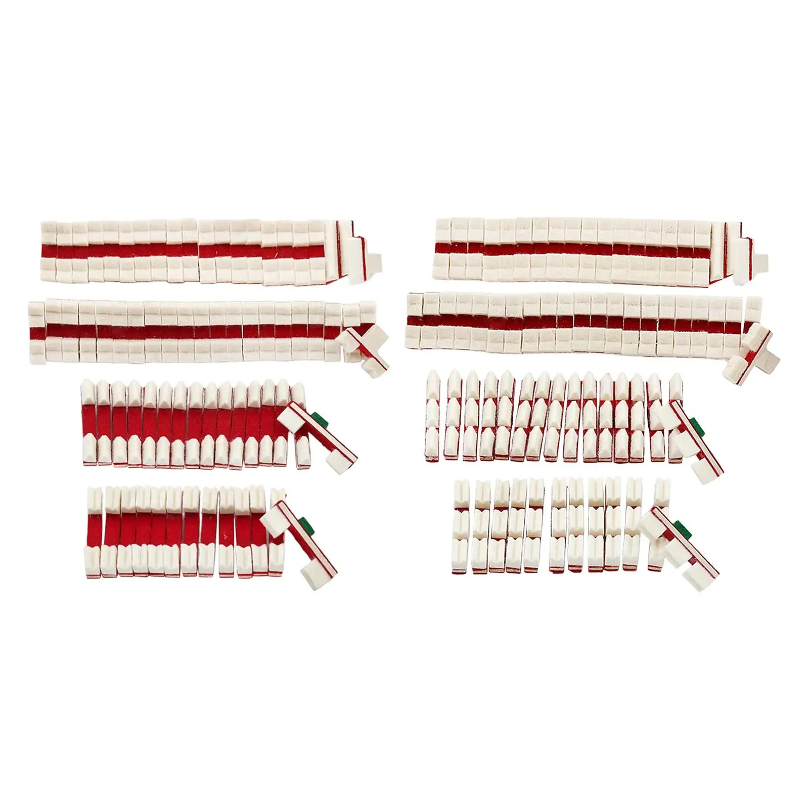 

Комплект демпферов для пианино, прочные компактные аксессуары для ремонта и обслуживания пианино, демпфирующие элементы