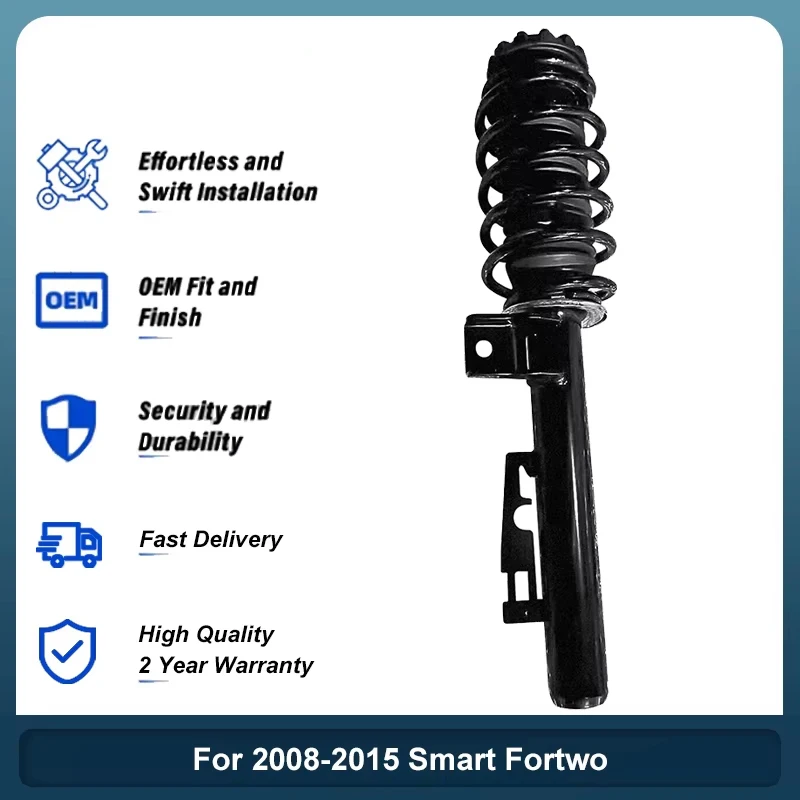 

Front Suspension Strut Shock Absorbers for Smart Fortwo 2008-2015 4513201031 4513201831 Replair Replace Kit